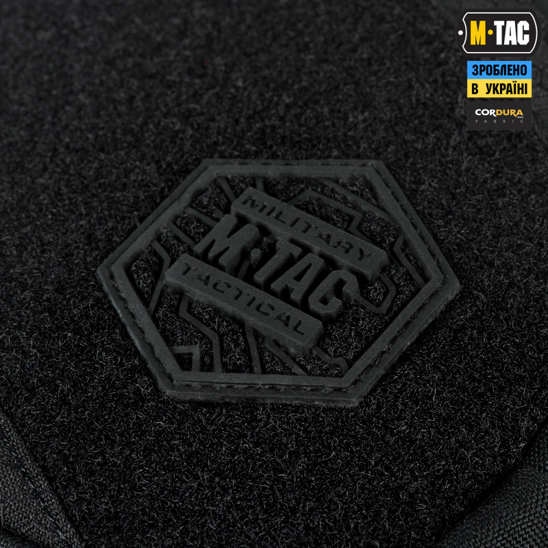 M-Tac сумка Sling Pistol Bag Elite Hex з липучкою Black M-Tac сумка Sling Pistol Bag Elite Hex з липучкою Black