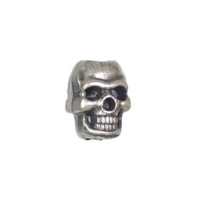M-Tac намистина Skull Stopper Metal Brushed