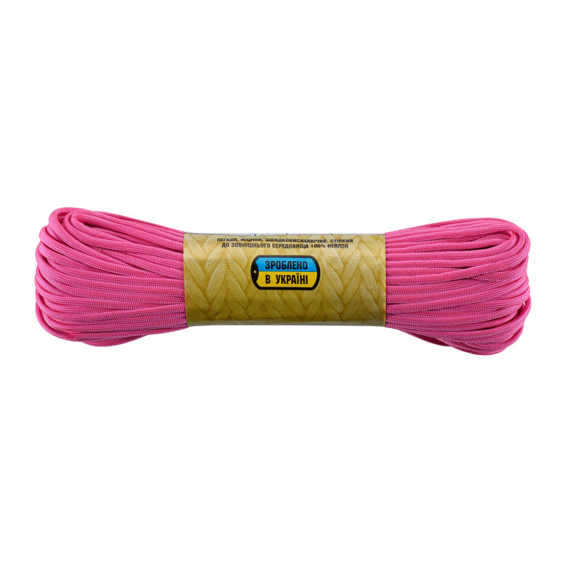 M-Tac паракорд 550 type III Neon Pink 30м