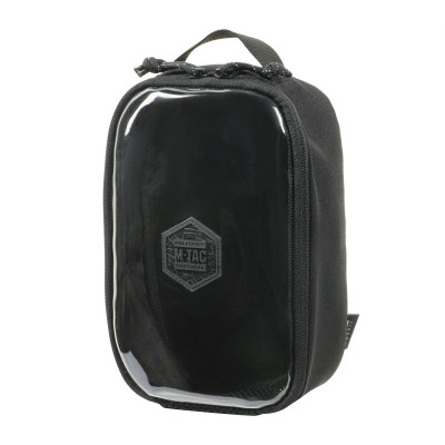 M-Tac органайзер утилітарний прозорий Elite Small Gen.II Black