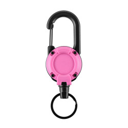 M-Tac карабин зі шнуром для ключів Pink