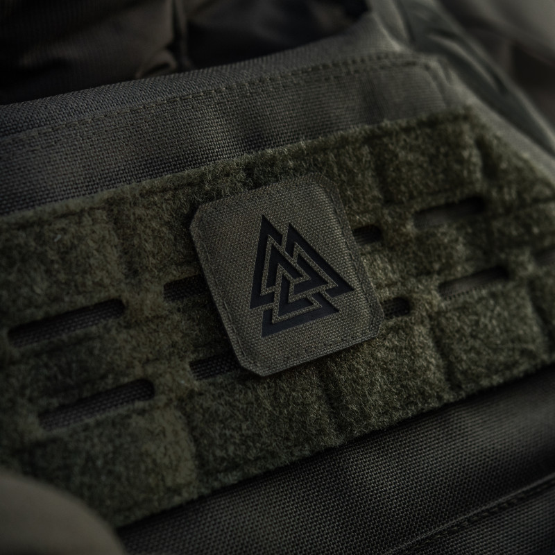 M-Tac нашивка Валькнут Laser Cut Ranger Green/Black M-Tac нашивка Валькнут Laser Cut Ranger Green/Black