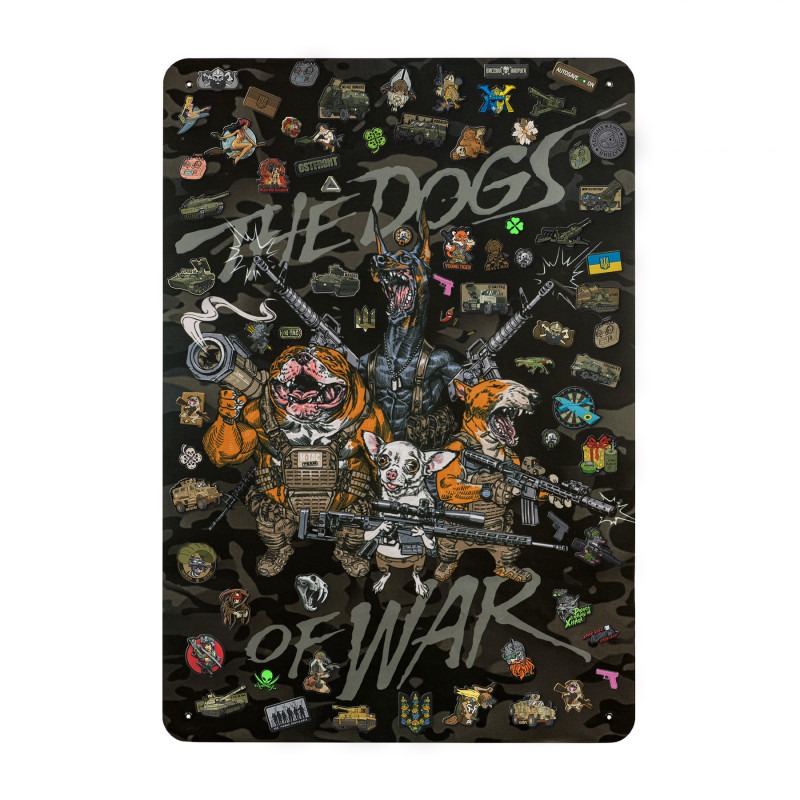 M-Tac панель для нашивок Rex team 900x1300 Black MC