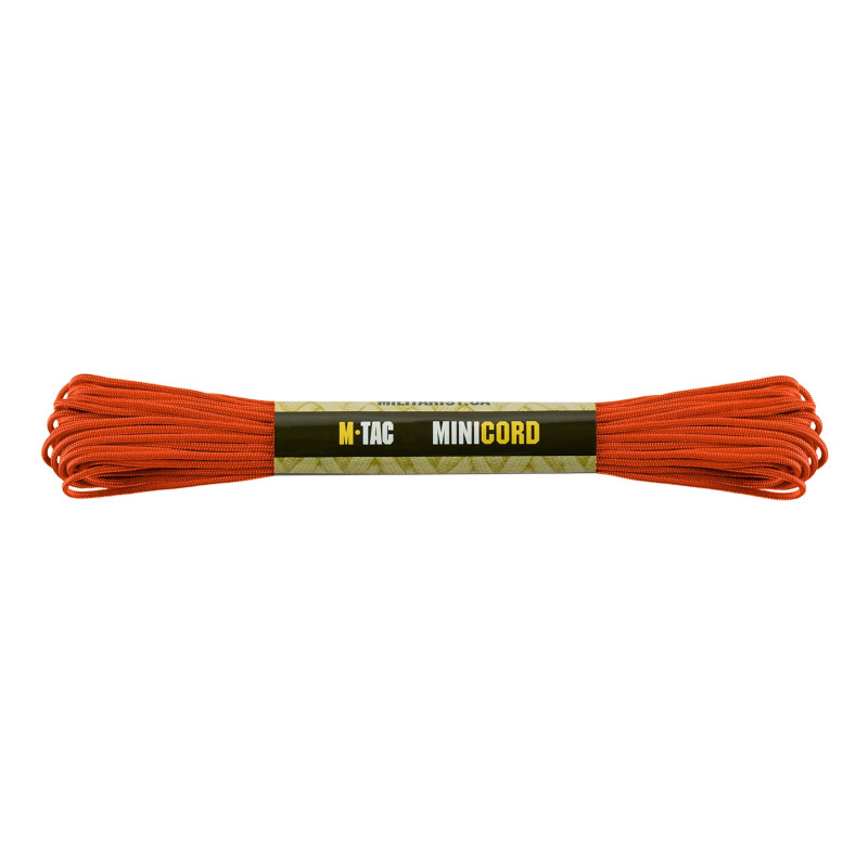 M-Tac паракорд Minicord Safety Orange 15м M-Tac паракорд Minicord Safety Orange 15м
