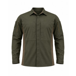 Тактична сорочка Vik-Tailor з липучкою Velcro, Olive, 48-50/5
