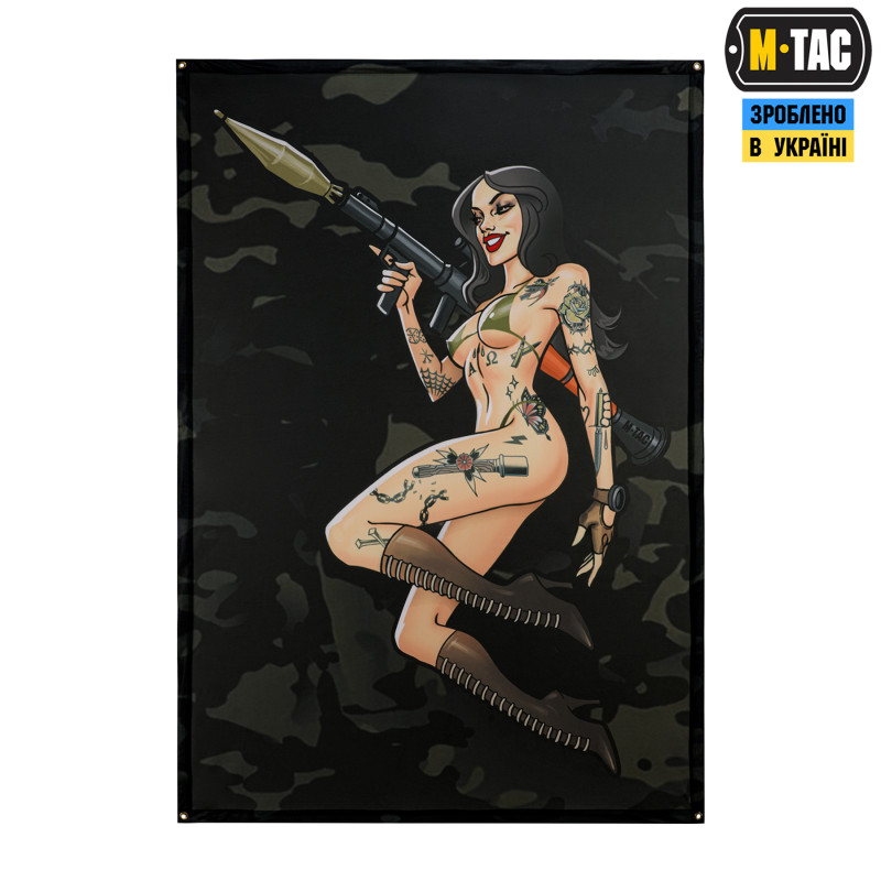 M-Tac банер girl RPG 900x1300 Black MC