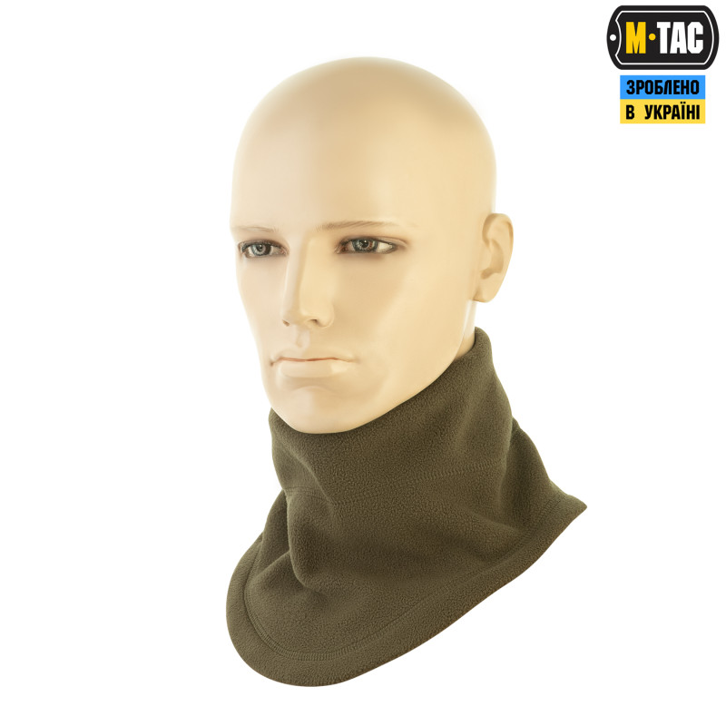 M-Tac шарф-труба анатомічний з затяжкою Elite фліс (320г/м2) Dark Olive M-Tac шарф-труба анатомічний з затяжкою Elite фліс (320г/м2) Dark Olive