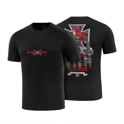 M-Tac футболка Лицарський хрест back Black