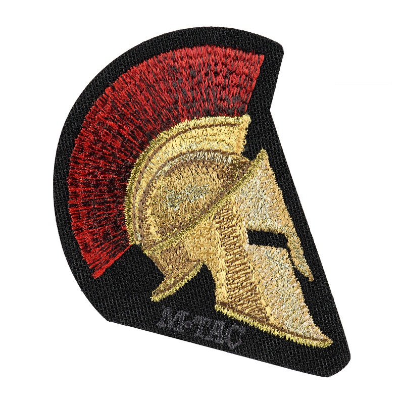 M-Tac нашивка Spartan Helmet (вишивка) Black M-Tac нашивка Spartan Helmet (вишивка) Black