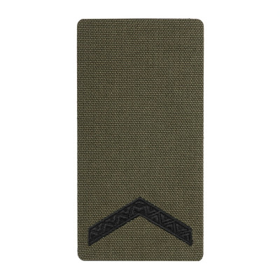 M-Tac погон на липучці Старший солдат (вишивка) Ranger Green