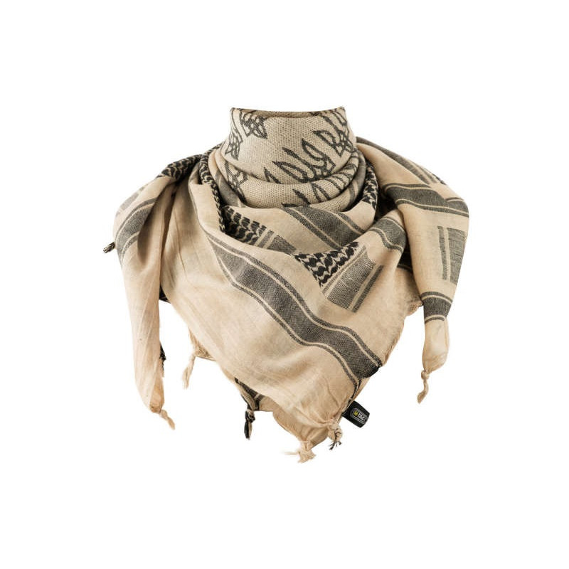 M-Tac шарф шемаг з Тризубом Khaki/Black M-Tac шарф шемаг з Тризубом Khaki/Black