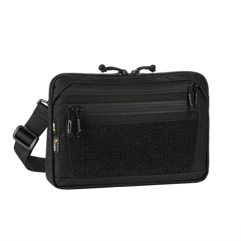 M-Tac сумка Admin Bag Medium Elite з липучкою Hex Black