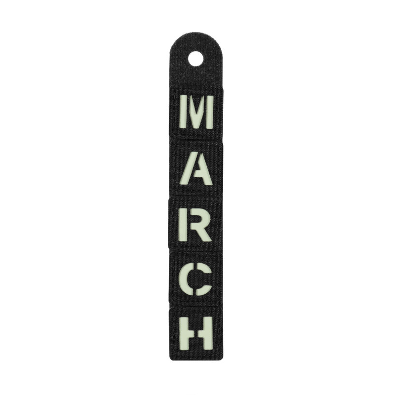 M-Tac нашивка MARCH Black/GID