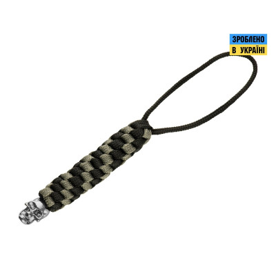 M-Tac темляк Helix Skull Black/Grey