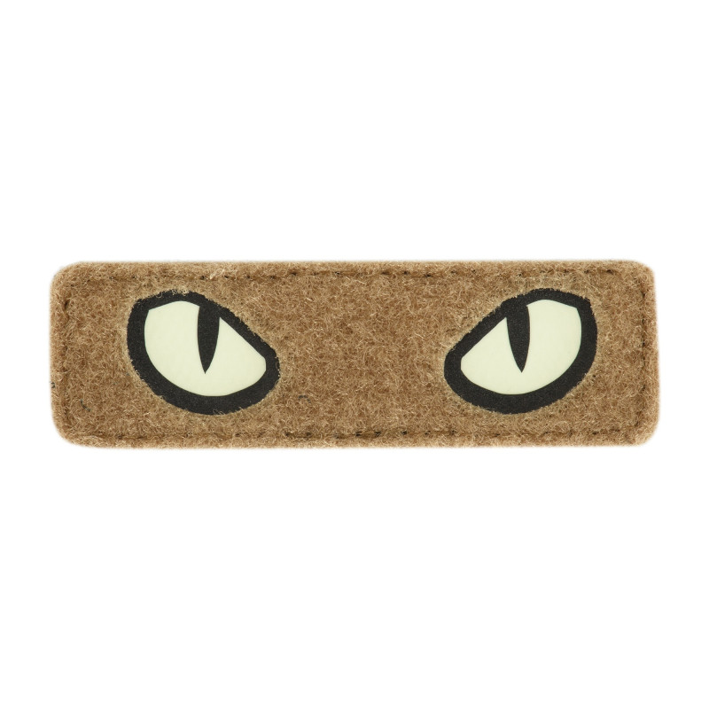 M-Tac нашивка Cat Eyes (Type 2) Laser Cut Coyote/GID M-Tac нашивка Cat Eyes (Type 2) Laser Cut Coyote/GID