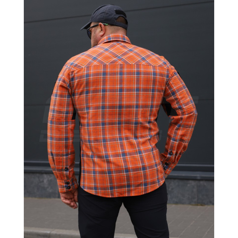 Тактична сорочка Vik-Tailor з липучкою Velcro, Orange