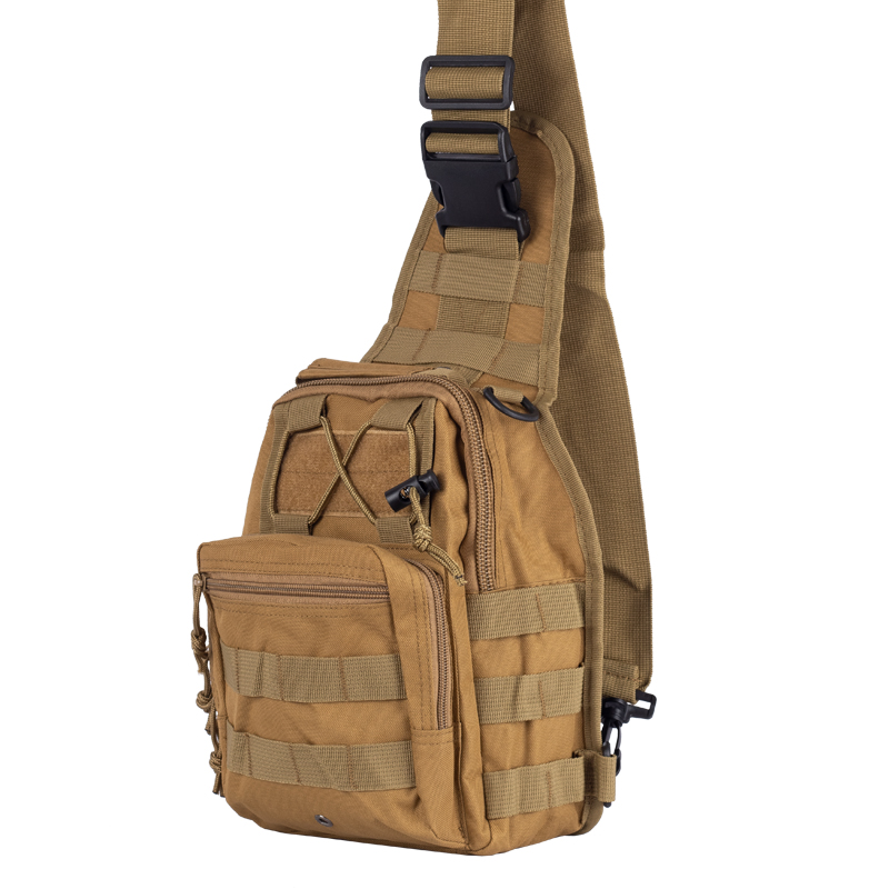 Сумка однолямкова Vik-Tailor MOLLE 7л, Coyote