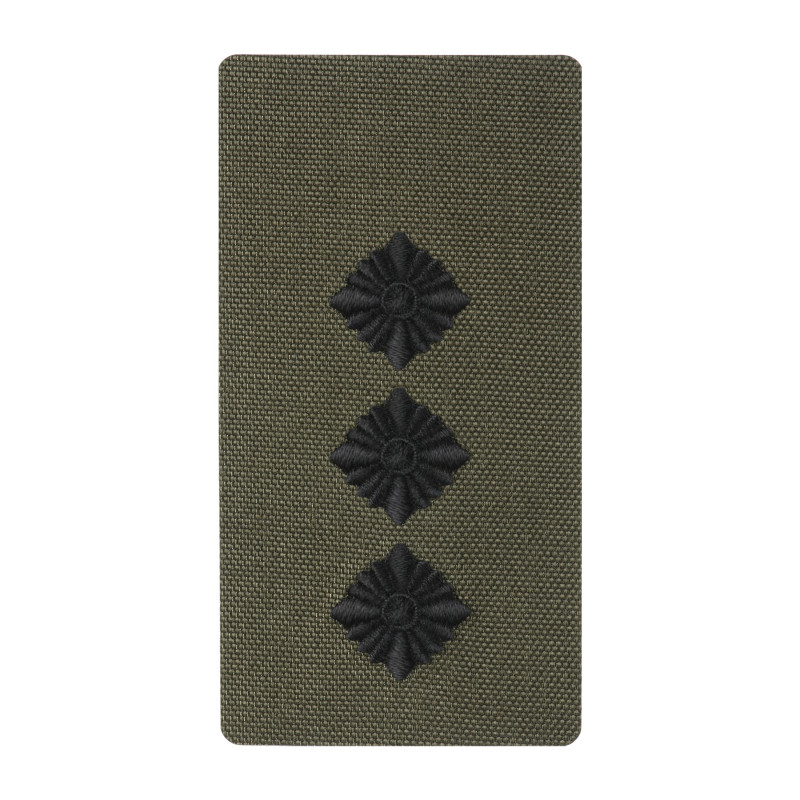 M-Tac погон на липучці старший лейтенант (вишивка) Ranger Green