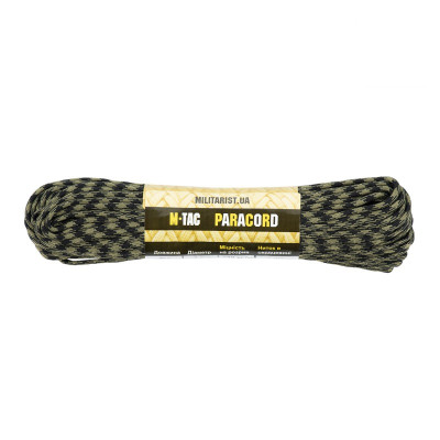 M-Tac паракорд 550 type III Black & Army Green 30м
