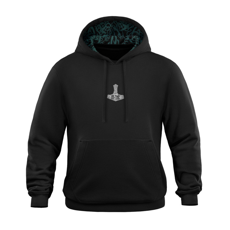 M-Tac кофта Hoodie Ragnarok Cotton Hard Black