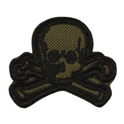 M-Tac нашивка Old Skull олива