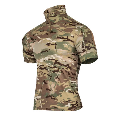 Тактична сорочка з коротким рукавом Vik-tailor UBACS, MultiCam