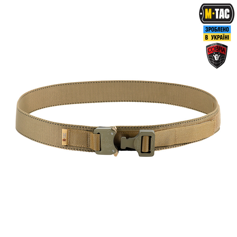 M-Tac ремінь Cobra Buckle Belt Coyote M-Tac ремінь Cobra Buckle Belt Coyote
