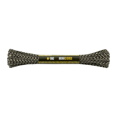 M-Tac паракорд Minicord 15m Black/Sand