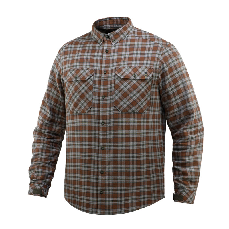 M-Tac сорочка Lumberjack Cotton Shirt Brown/Grey M-Tac сорочка Lumberjack Cotton Shirt Brown/Grey
