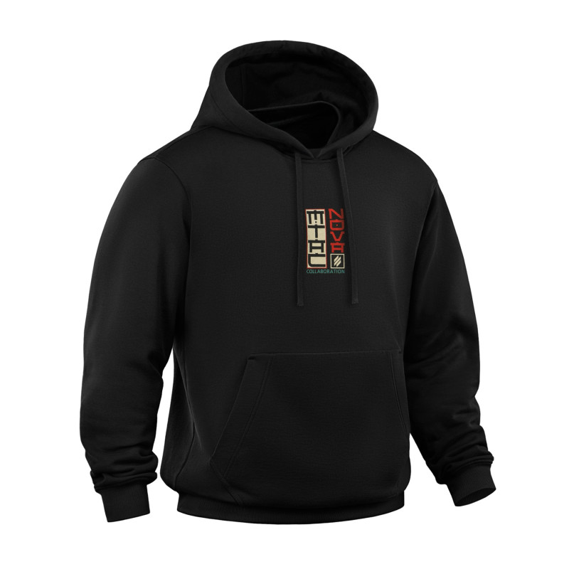 M-Tac кофта Hoodie Cotton Hard Вивозь Життя Black