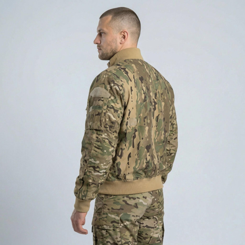 Куртка бомбер Vik-Tailor льотна, MultiCam