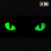 M-Tac нашивка Cat Eyes 3D ПВХ Black — фото 4