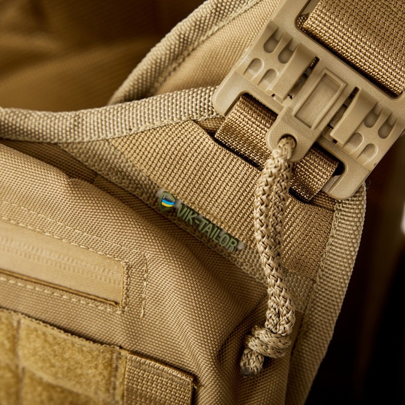Розвантажувальний жилет Плитоноска Vik-tailor НАТО Україна, Coyote