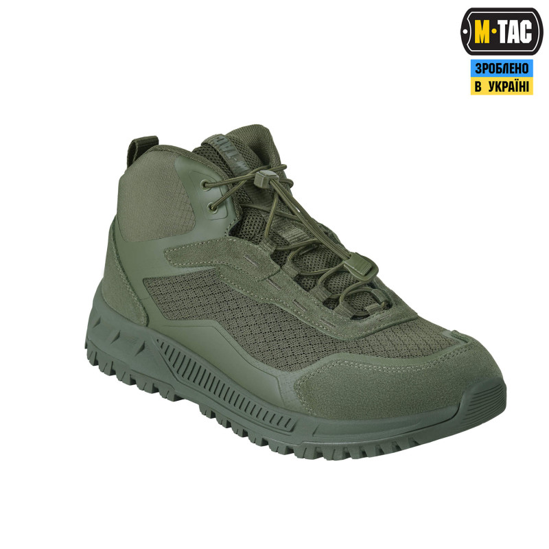 M-Tac шнурки Elastic Shoelaces Ranger Green 120 см