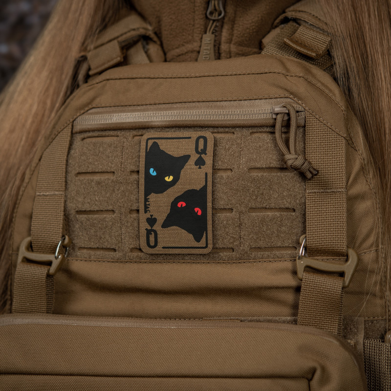 M-Tac нашивка Queen of spades Coyote/Black M-Tac нашивка Queen of spades Coyote/Black