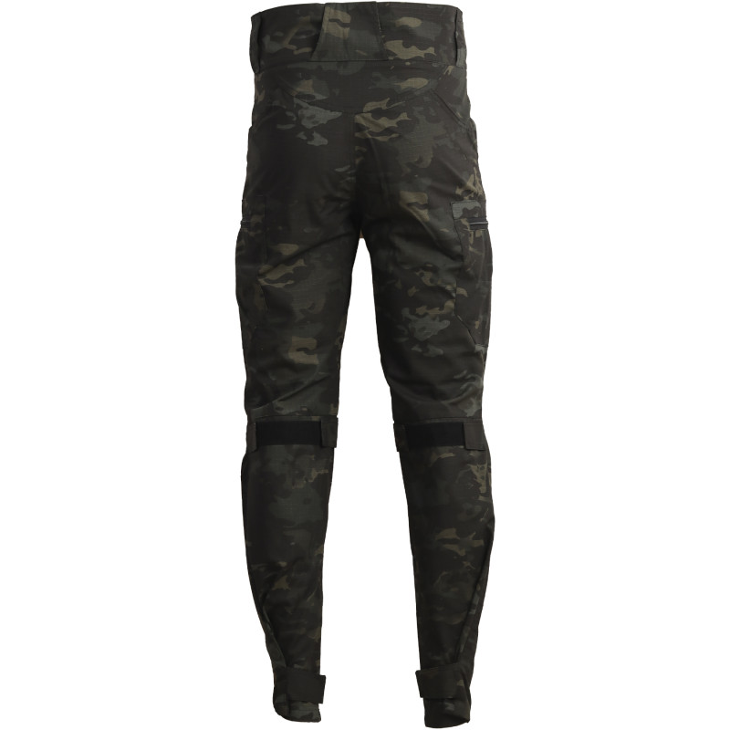 Штани тактичні демісезонні Vik-Tailor Agressor Rip-Stop, Black MultiCam Штани тактичні демісезонні Vik-Tailor Agressor Rip-Stop, Black MultiCam