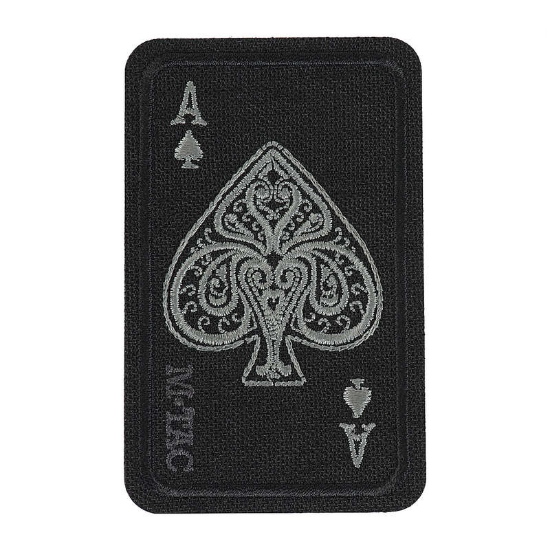 M-Tac нашивка Ace of Spades (вишивка) Black