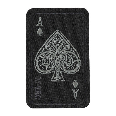 M-Tac нашивка Ace of Spades (вишивка) Black