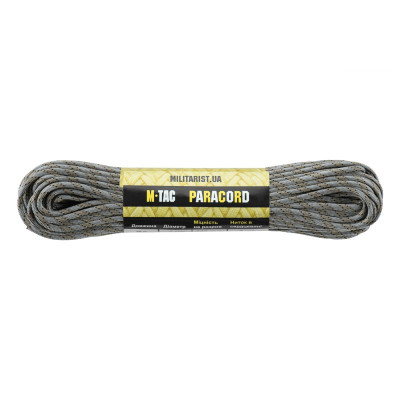 M-Tac паракорд 550 type III Officer Grey 30м