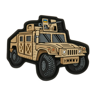 M-Tac нашивка HMWWV (PVC) coyote