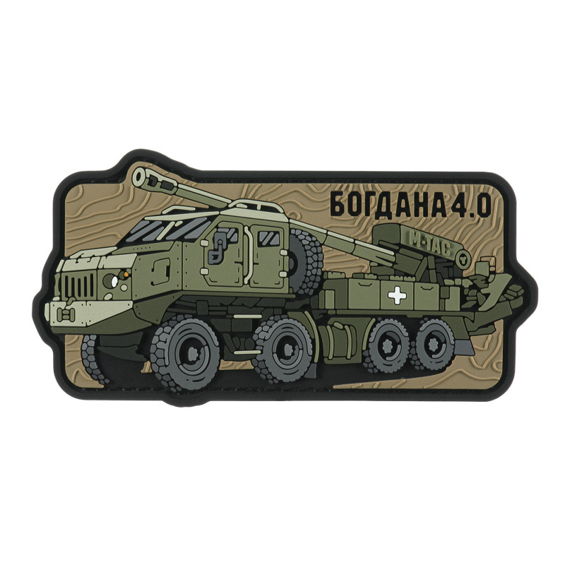 M-Tac нашивка Богдана 4.0 (PVC)