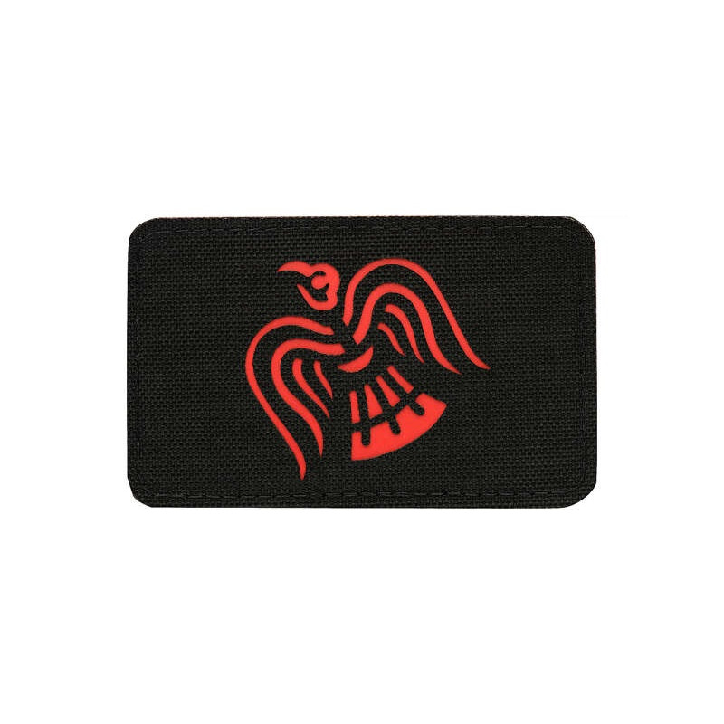 M-Tac нашивка Знамя Ворона Laser Cut Black/Red