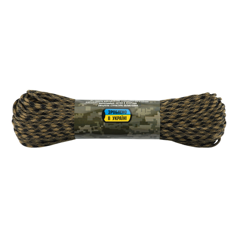 M-Tac паракорд 550 mil-spec Black/Coyote 30м M-Tac паракорд 550 mil-spec Black/Coyote 30м
