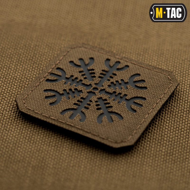 M-Tac нашивка шолом Жаху Laser Cut Coyote/Black M-Tac нашивка шолом Жаху Laser Cut Coyote/Black