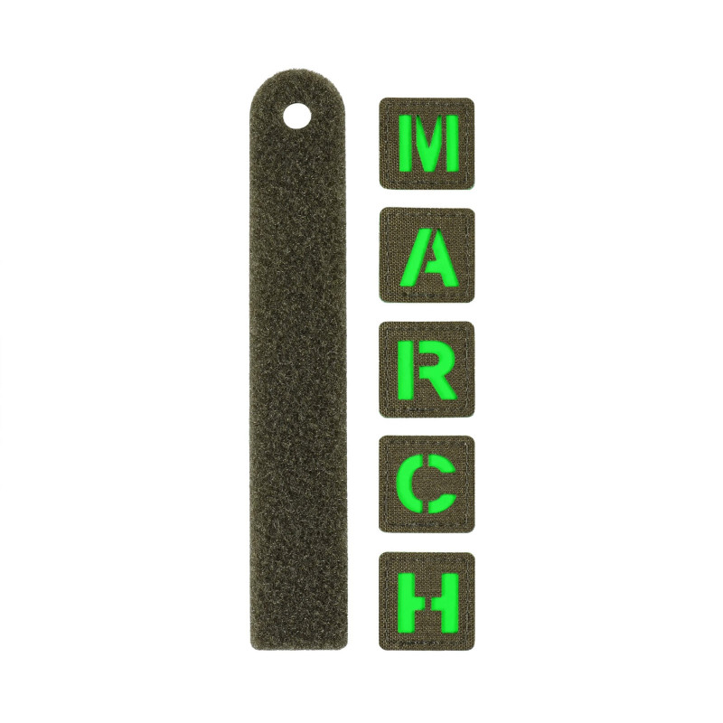 M-Tac нашивка MARCH Ranger Green/Green/GID M-Tac нашивка MARCH Ranger Green/Green/GID