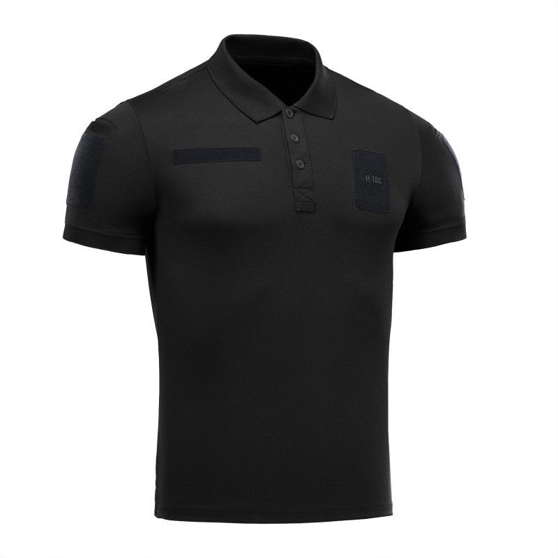 M-Tac поло Elite Coolmax Black/Dark Navy Blue