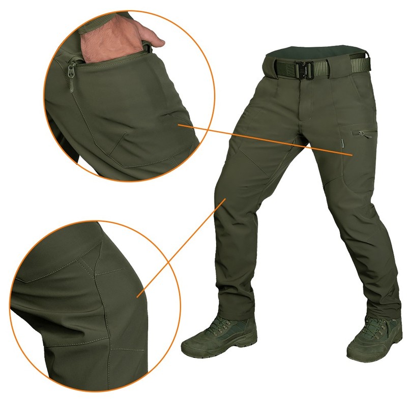 Штани SoftShell Vent Олива