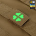M-Tac MOLLE Patch Клевер Coyote — фото 4