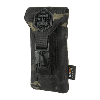 M-Tac підсумок для смартфона Elite Medium Hex Multicam Black/Black