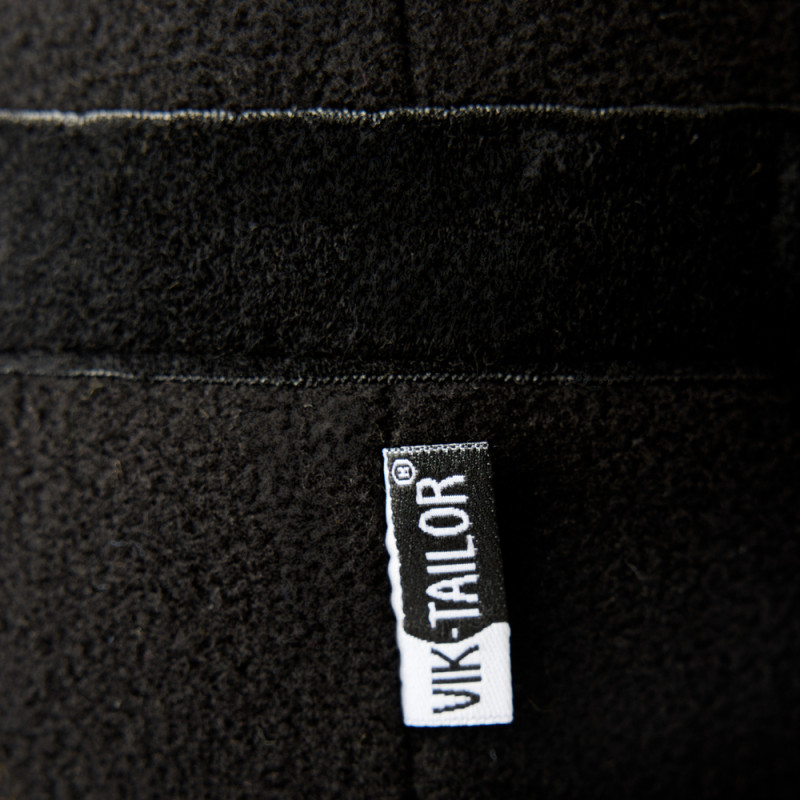 Шапка флісова без відвороту Vik-Tailor з липучками, Black Шапка флісова без відвороту Vik-Tailor з липучками, Black